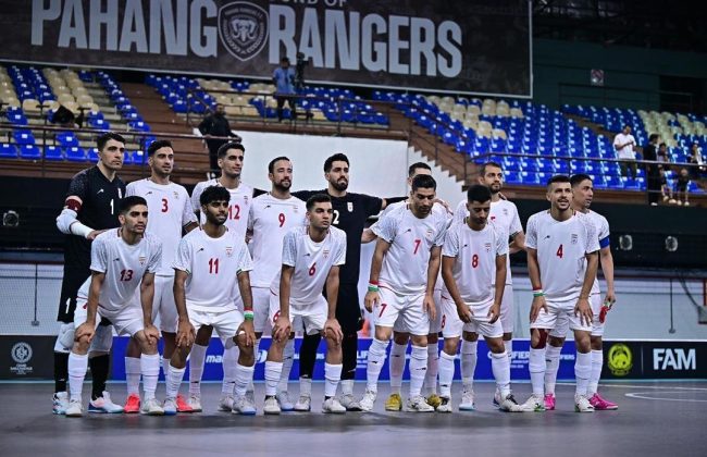 پیروزی پرگل تیم ملی فوتسال ایران مقابل بنگلادش