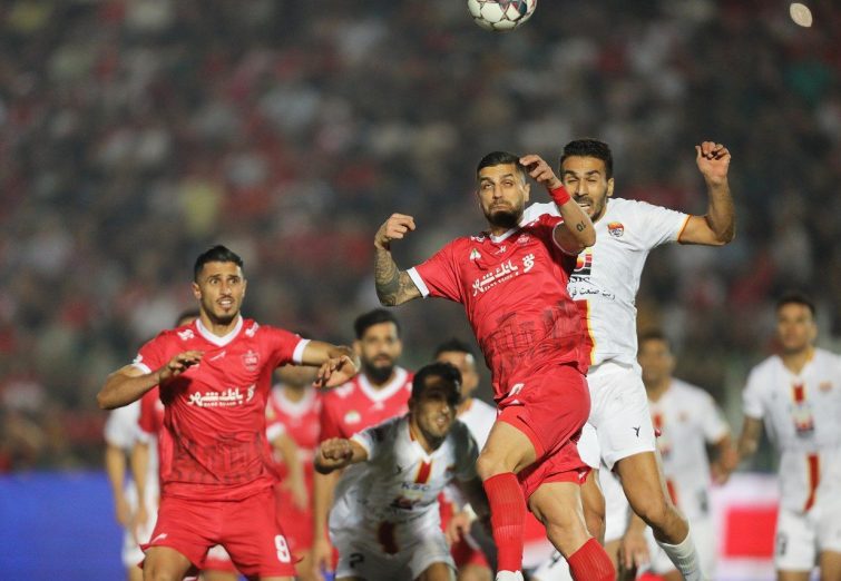 گزارش تصویری از هفته سوم لیگ برتر فوتبال پرسپولیس مقابل فولاد