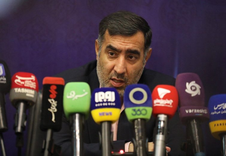 گزارش تصویری از کنفرانس خبری علی جوادی، مدیرکل ورزش و جوانان تهران در خصوص موضوعات روز ورزش پایتخت