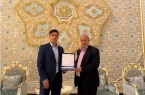 حضور مهدی تاج در تاجیکستان برای تماشای دیدار تیم ملی ایران