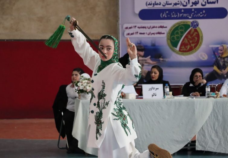گزارش تصویری  مسابقات المپیاد استعداد های برتر هیات ووشو استان تهران بانوان رده سنی نوجوانان
