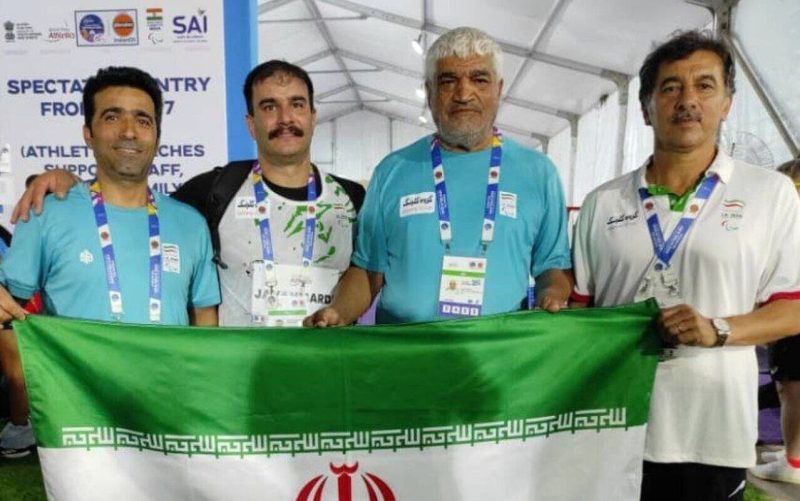 درخشش طلایی علیاصغر جوانمردی در پارادوومیدانی جهان با رکورد خیرهکننده