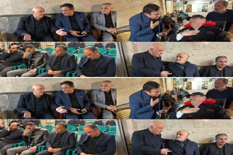 حضور پرشمار اهالی فوتبال در شام شهادت حضرت فاطمه زهرا س در آئینی معنوی و متفاوت