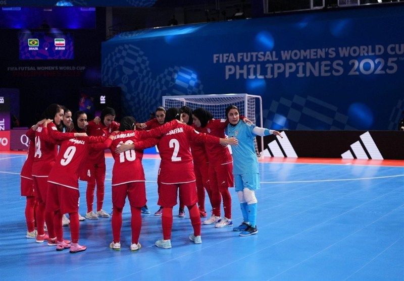 تیم ملی بانوان فوتسال همچنان در میان ۱۰ تیم برتر دنیا؛ تیم شمسایی در رده پنجم جهان
