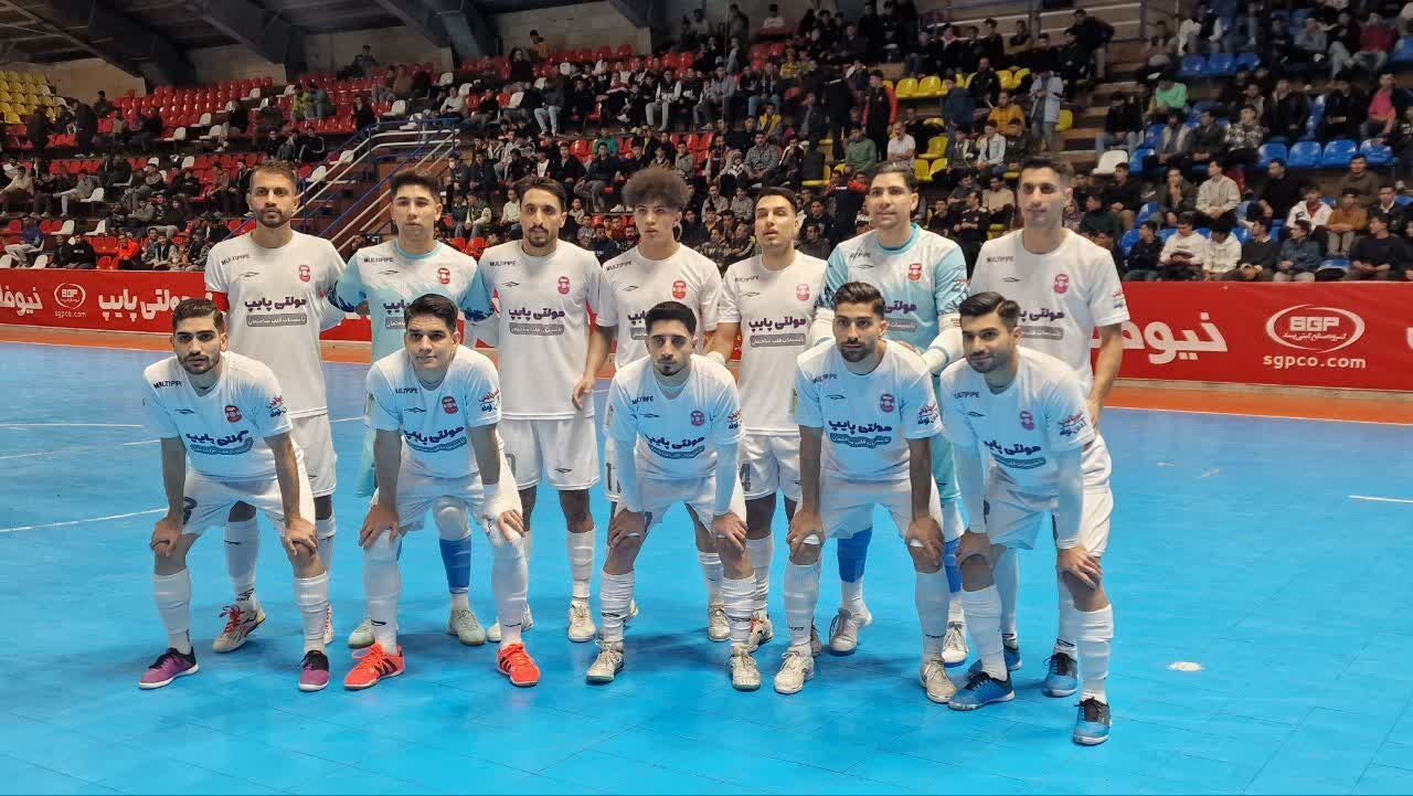 گیتی پسند با برتری ۲ بر صفر صدر جدول را مستحکم کرد