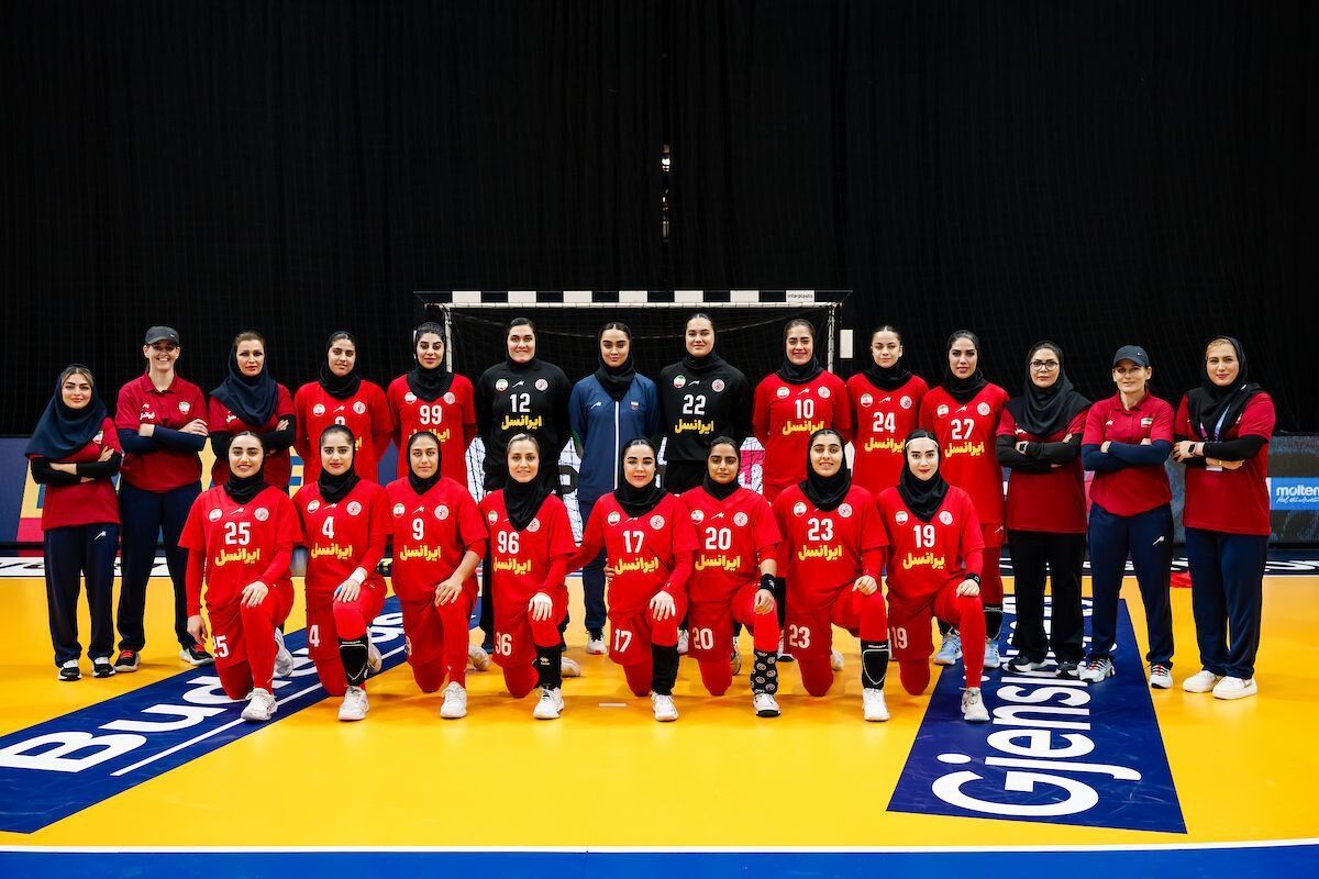 سومین شکست تیم ملی هندبال بانوان ایران در جهانی ۲۰۲۵ مقابل اروگوئه