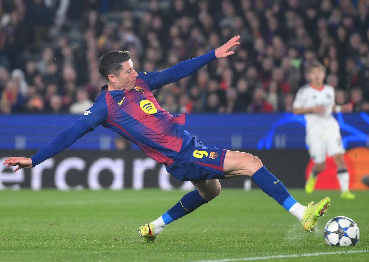 «پایان طلسم اروپا؟ لواندوفسکی هشت ماه است گل نزده اما فلیک پشت او ایستاد»