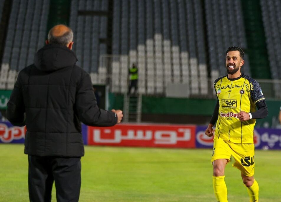 بازگشت سپاهان به صدر؛ ضربه تماشایی رضاوند حکم سه امتیاز را امضا کرد