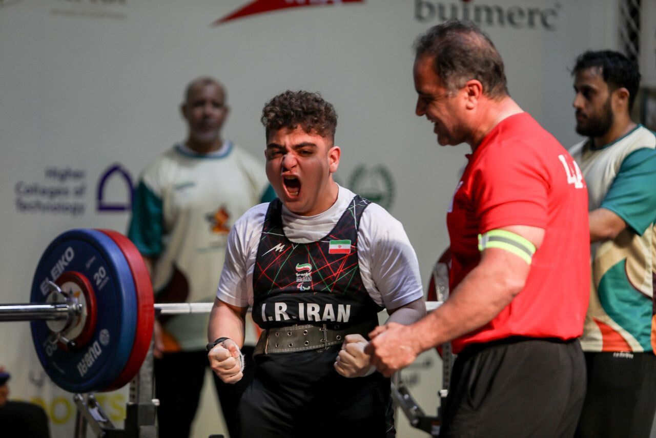 طلای تاریخی ابوالفضل میرزایی در پاراآسیایی امارات؛ طلوع پدیده جدید پاراوزنه‌برداری ایران