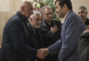 گزارش تصویری از مراسم ختم دکتر غضنفری، رییس اسبق فدراسیون بسکتبال با حضور وزیر ورزش و جوانان