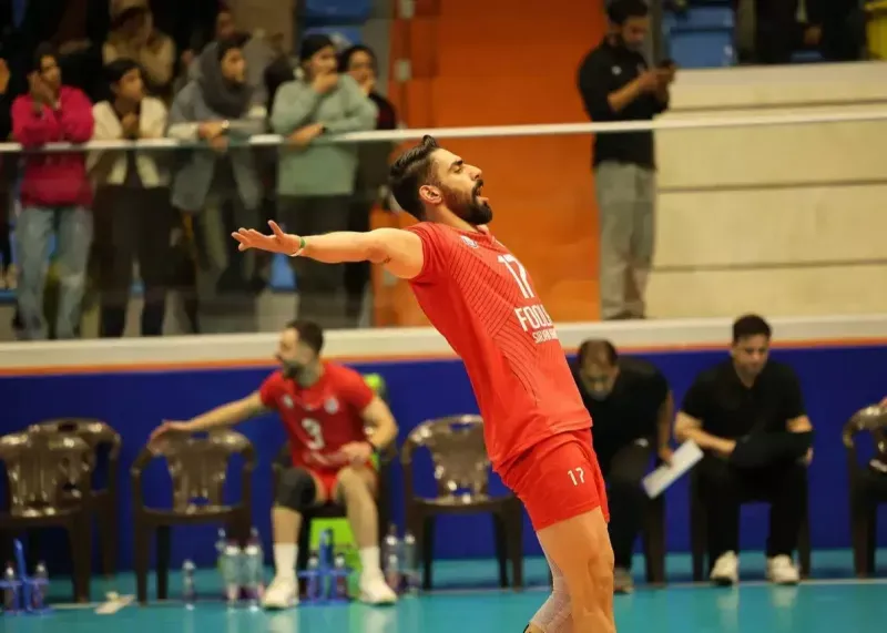 پیروزی مقتدرانه فولاد سیرجان در نور با ادامه روند بی‌رقیب شاگردان عطایی