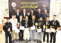 برترینهای مسابقات فوتبال دستی کشور معرفی شدند