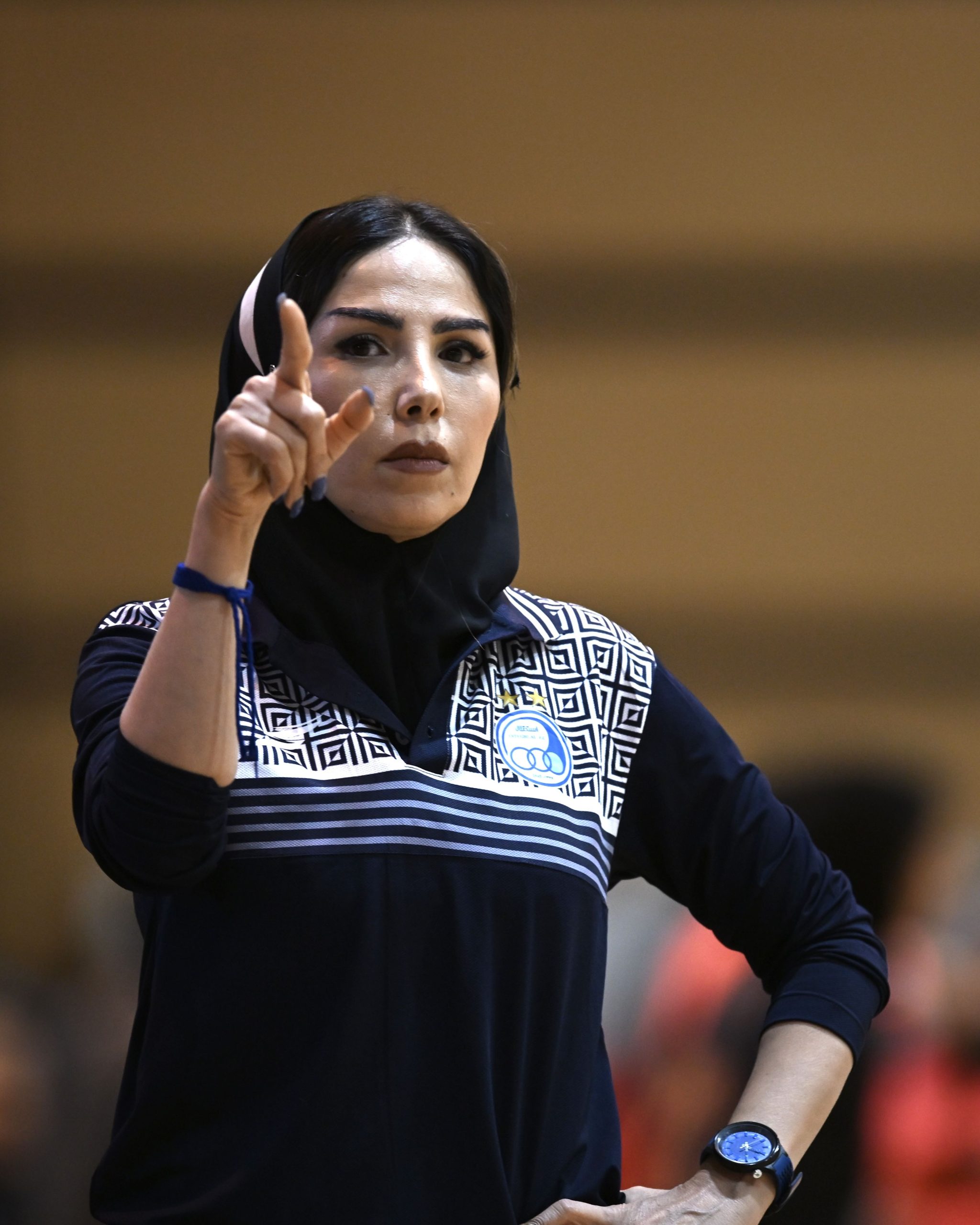 صحبت های شهناز یاری سرمربی تیم فوتسال بانوان استقلال بعداز پیروزی مقابل پالایش نفت آبادان