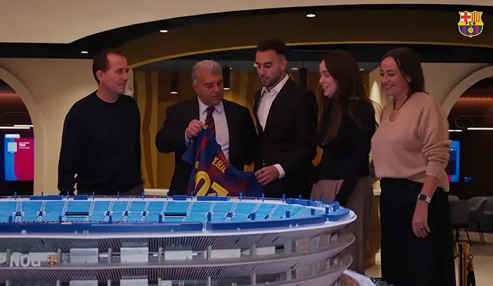 اریک گارسیا تا ۲۰۳۱ در بارسلونا ماندنی شد؛ ستاره ۲۴ ساله با قرارداد بلندمدت تضمین شد