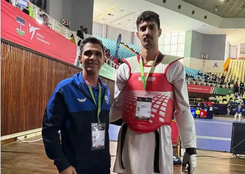 برد مقتدر امیرمحمد اشرافی در گام نخست؛ سومین پیروزی ایران در روز ابتدایی جهانی تکواندو زیر‌۲۱ سال