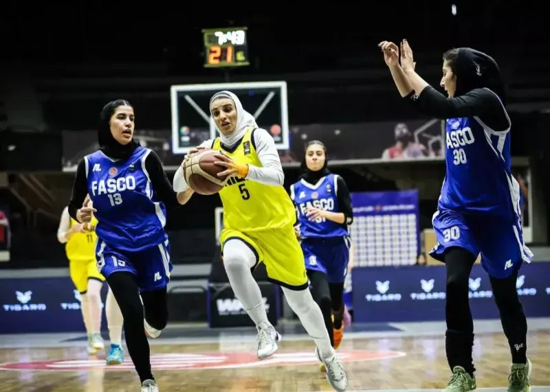 هفته هفتم لیگ بسکتبال بانوان: ستاد گاز، استقلال و گروه بهمن پیروز شدند