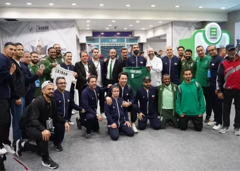 اقدام انسانی صالح اباذری در مسابقات جهانی کاراته مصر