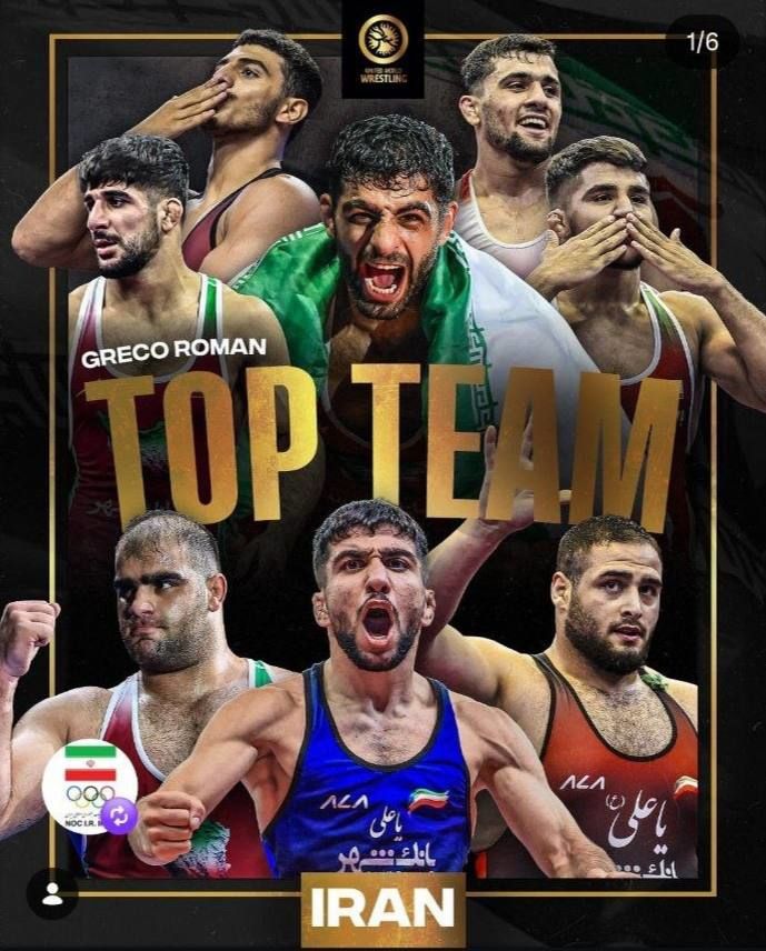 اتحادیه جهانی کشتی؛ ایران بهترین تیم فرنگی جهان در سال ۲۰۲۵ شد