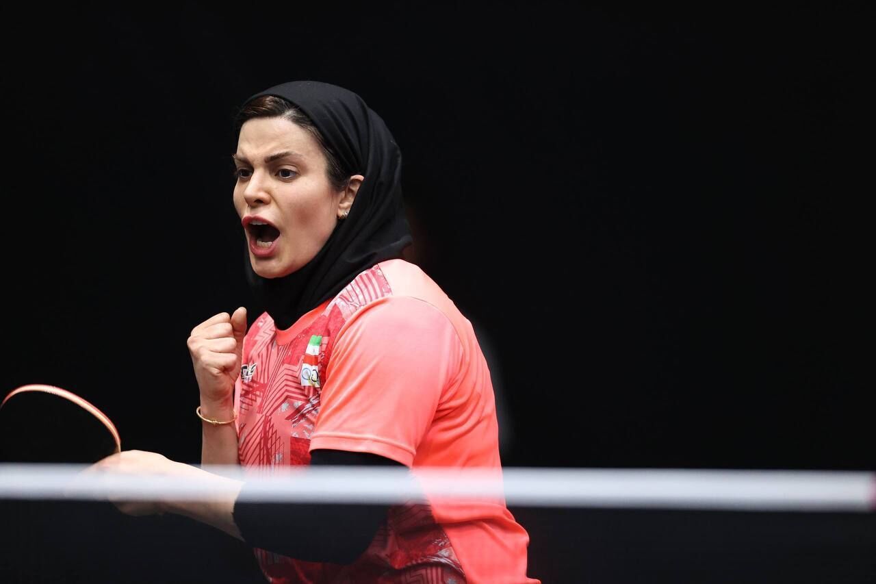 نوشاد عالمیان و ندا شهسواری سهمیه کاپ آسیا تنیس روی میز را کسب کردند