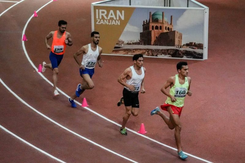 اصفهان بر بام دوومیدانی داخل سالن کشور