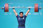 علیرضا نصیری با مجموع ۴۰۷ کیلوگرم قهرمان دسته ۱۱۰ کیلوگرم لیگ وزنه‌برداری شد
