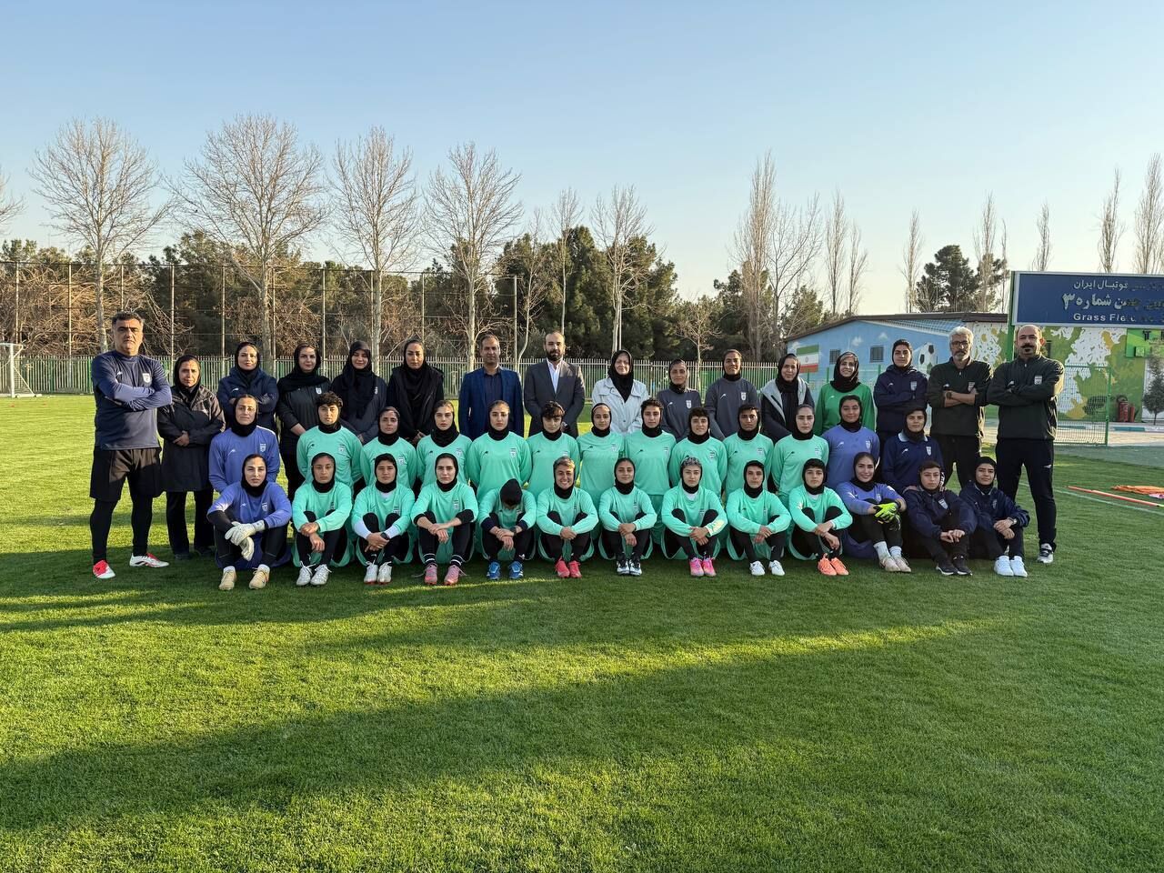 تمرین تیم ملی بانوان با توپ رسمی جام ملت‌ها/ آخرین مرحله آماده‌سازی پیش از سفر به استرالیا