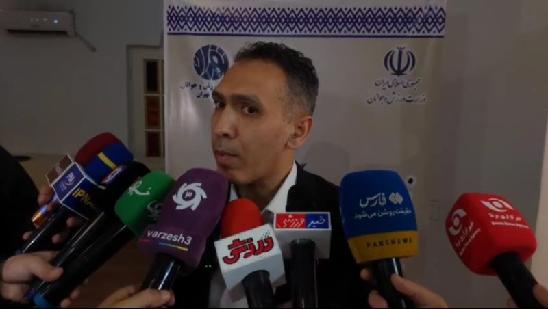 صحبتهای امان زاده، معاون توسعه امور ورزش اداره کل ورزش و جوانان در نشست ملی روسای گروه توسعه ورزش همگانی و روستایی