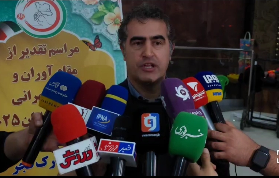 ♦️صحبت های پرگر رییس کنفدراسیون ناشنوایان آسیا در حاشیه مراسم تقدیر از مدال آوران ورزشکاران استان تهران