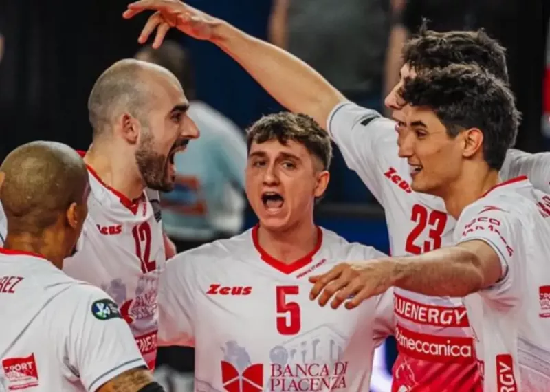 پیاچنزا در آستانه قهرمانی جام CEV با پیروزی قاطع برابر لونبورگ