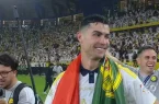 اشک و لبخند رونالدو با پرچم پرتغال جشن قهرمانی النصر کامل شد
