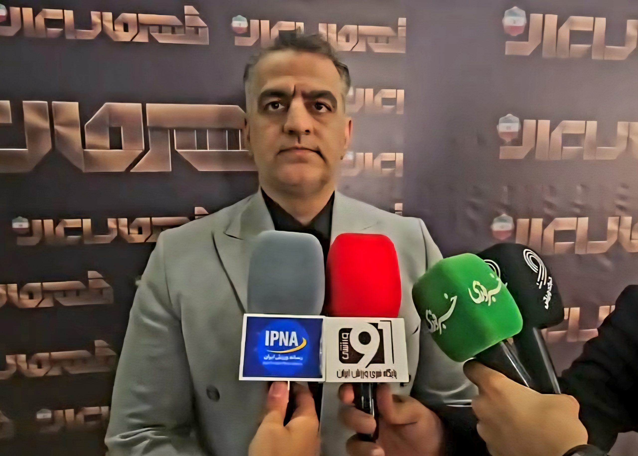 صحبت های چگینی در حاشیه مراسم قهرمان ایران