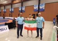 طلای ناب ایران در برزیل با هتریک مدال‌های کشتی فرنگی دانشجویان