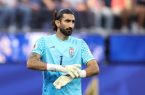 بیرانوند بهترین بازیکن نبرد ایران و بلژیک شد بیرانوند بهترین بازیکن نبرد ایران و بلژیک شد
