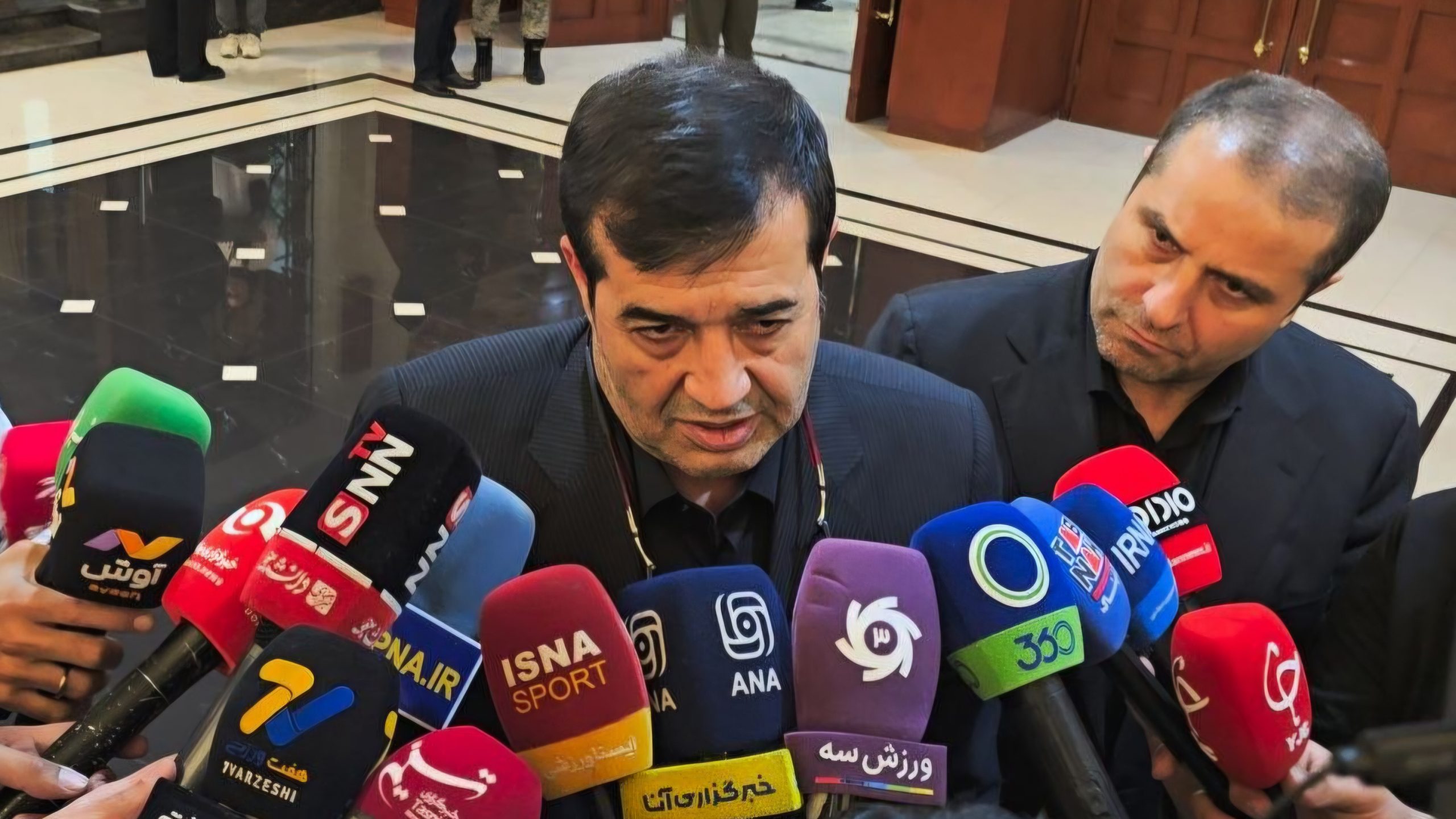 صحبت های دنیامالی در حاشیه مراسم پهلوانان غدیر