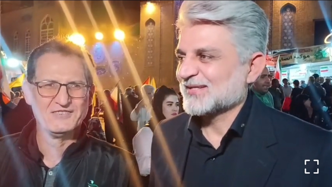 صحبت های «علیرضا کلانتری»مدیرکل دفتر توسعه ورزش های همگانی وزارت ورزش در اجتماع مردم میدان شهید طهرانی مقدم