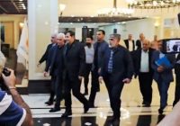 ورود وزیر ورزش به مراسم پهلوانان غدیر