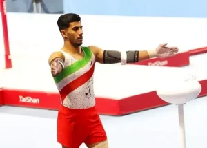 برنز ژیمناستیک با امتیاز ۱۴.۱ برای مهدی الفتی ثبت شد