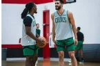 محمد امینی در آستانه درخشش با بوستون سلتیکس برای ورود به NBA