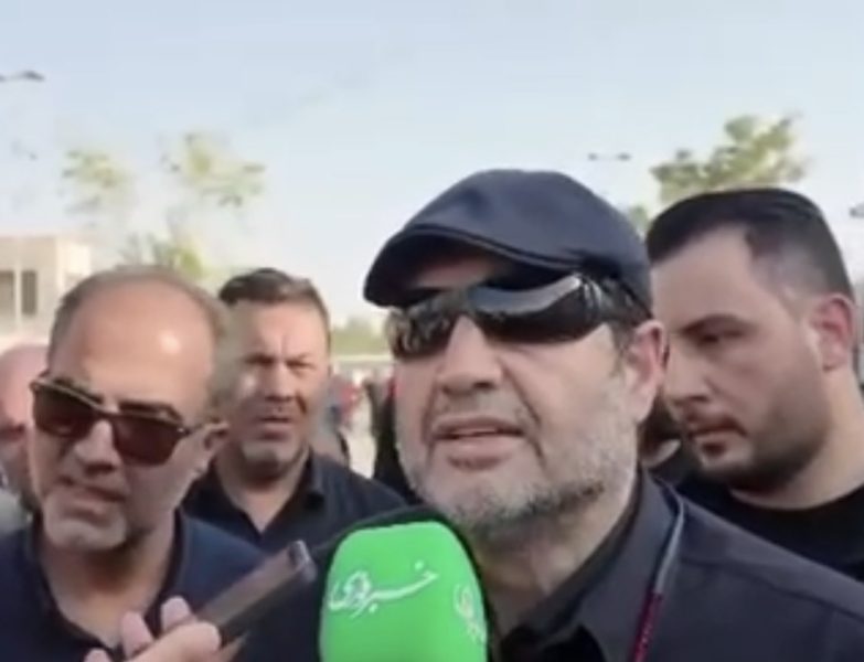 حضور دنیامالی، وزیر ورزش و جوانان در مراسم وداع با رهبر شهید ایران