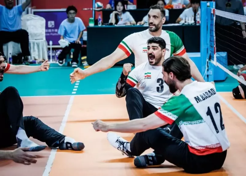 قهرمانی ایران در والیبال نشسته جهان