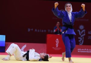 طلای مهسا شکیبایی در جودوی نوجوانان آسیا