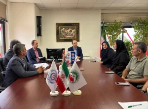 دیدار سبک نن‌شائولین چوان با رئیس فدراسیون ووشو